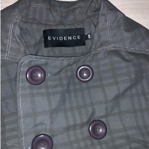 Women’s Parka - checkered gray - Evidence - Picture 3 of 4